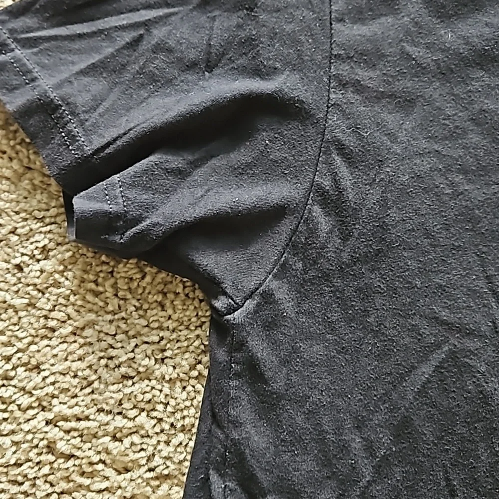 GRIND hand printed in USA, black Tshirt, size M - Picture 4 of 7
